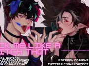 Preview 1 of Fuck me like a Twitch e-Girl / Hentai Neko Boy Ahegao || NSFW Audio and Dirty Talk ASMR
