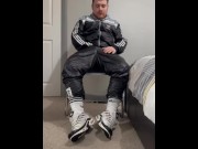 Preview 6 of Checkout my OF for full Assoxx trackies wank video