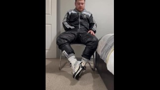 Checkout my OF for full Assoxx trackies wank video