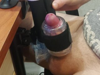 milking machine, amateur, handy, teasing