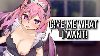 Your Succubus Maid DEMANDS Her Paycheck in CUM