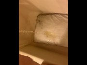 Preview 2 of Using a pillow as a toilet pt 4 day 3