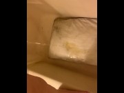 Preview 3 of Using a pillow as a toilet pt 4 day 3