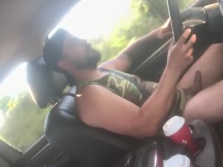 Hairy hunks Drive naked