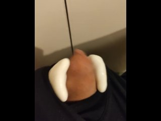 vertical video, loud male orgasm, foreskin, exclusive