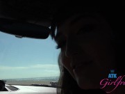 Preview 6 of Feeling and playing with a very excited date in the car and touching her pussy Zoey Jpeg
