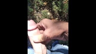 Cumming out in nature