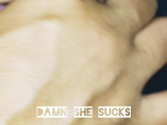 Daddy couldn't handle this Sloppy Wet BJ! BBW Milf Thot Close Up!