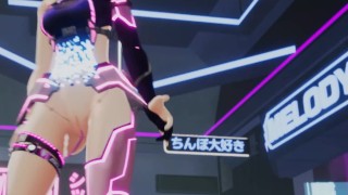 Future Sex Girl For Masturbating In Virtual Girl Shows Project Melody Pussy Play VR SEX