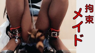 Geiles Dienstmädchen: Sabbern mit Freudig (Crossdresser)