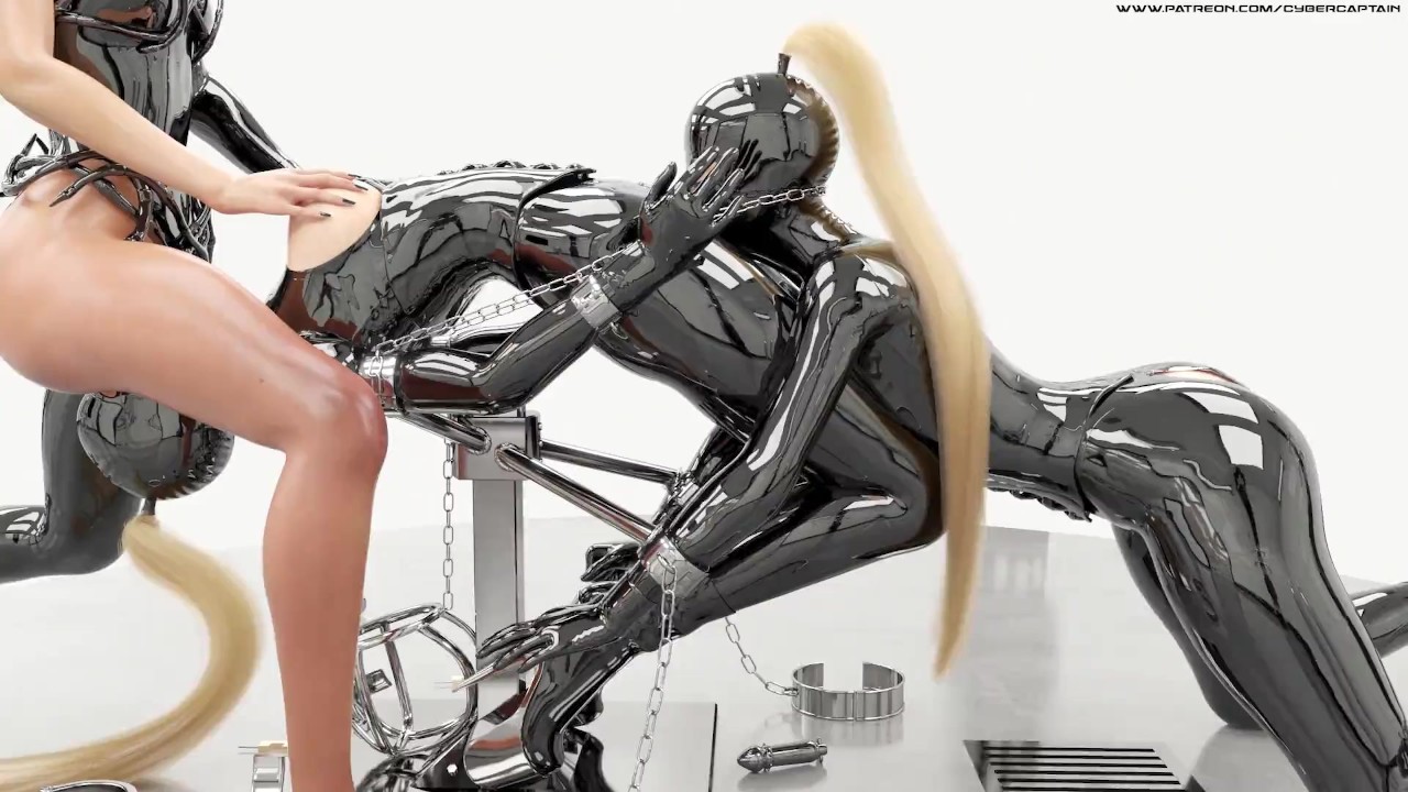 3d gif　エロ　奴隷 ドミナスハードコア拘束され、お互いにロックされた3d BDSMアニメーション - Pornhub.com