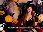 Preview 1 of JOI - NAUGHTY WITCH WANTS YOUR CUM IN HER MOUTH - ANNY WARD