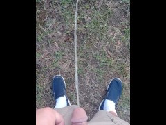 Backyard Pissing - Screenshot 1 of 16 - Outside