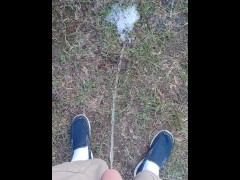 Backyard Pissing
