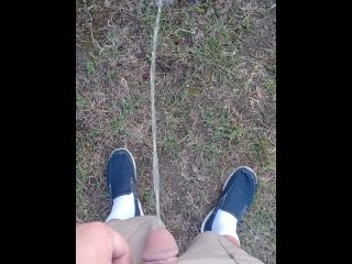 Backyard Pissing