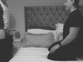 Camera Catches Cuckold watching Wife get Creampied and Then Facial From Hubby