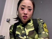Preview 1 of Follow my Instructions! Military Asian Babe Controls your Cock -ASMR JOI