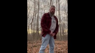 Flannel Bear Pissing 
