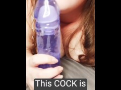 POV: BBW journey's to find the right cock to suck on.