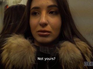 DEBT4k. Hung collector permits hottie to pay the debt using her pussy