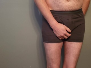 Desperate Pee in Underwear