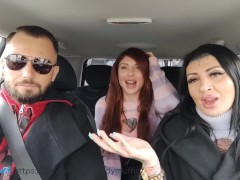 Fucking Tattooed Hitchhiker (Threesome) - Screenshot 2 of 16 - Ladymuffin