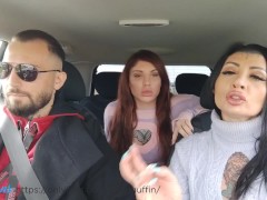Fucking Tattooed Hitchhiker (Threesome) - Screenshot 8 of 16 - Lady Muffin Squirt