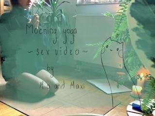 Sensuele Yoga Eindigde Met Diepe En Vullende Creampie ~