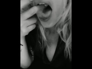 Playing with my fingers...