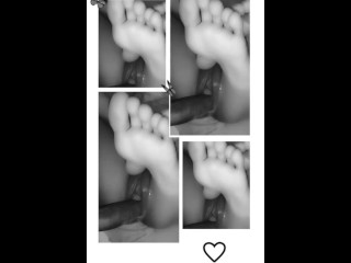 DICK AND FEET -blk et Filtre Blanc