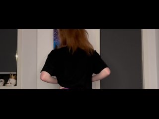 Teen Stripper Twerking n Stripping_in Heels - Redhead Big Tits_n Big_Ass