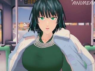 Fucking Fubuki from one Punch Man until Creampie - Anime Hentai 3d Uncensored