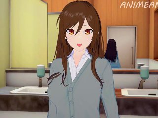 animation, anime, kyouko hori, horimiya hentai