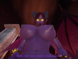 Tied Up and Dominated by Two Futa Succubus (FUTA POV)