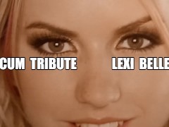 76 Duke Hunter Stone Cum Tribute - Sexy Lexi Belle Tributed by the Duke of Sex