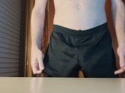 Preview 2 of What if I went to workout without underwear? Handjob and cumshot