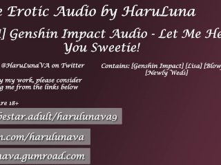 genshin impact lisa, erotic audio for men, hentai, erotic audio