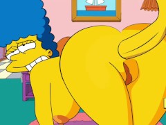 SIMPSONS PORN MARGE FUCKED HARD DOGGYSTYLE ANAL