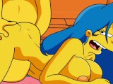 MARGE FUCKING IN DOGGYSTYLE (THE SIMPSONS PORN)