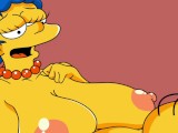HOMER EATING MARGE'S PUSSY (THE SIMPSONS PORN)