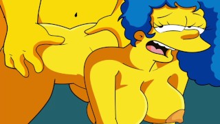 MARGE ENJOYS GETTING HER ASS FUCKED THE SIMPSONS PORN