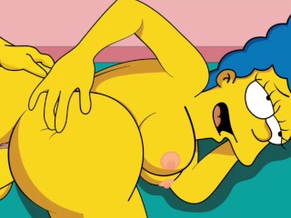 PORNO MARGE SIMPSONS (OS SIMPSONS)