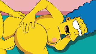 THE SIMPSONS ARE PORNED BY MARGE SIMPSONS