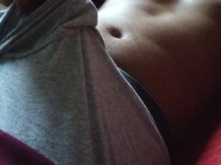Masturbating through my boxers