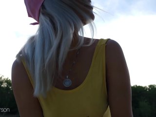 18 Year Old GirlFulfills My Fantasy_of Having Sex on the Beach(first Part)