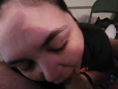 His cock in my throat