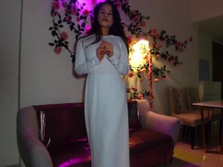 Asian Model Tease in National Dress