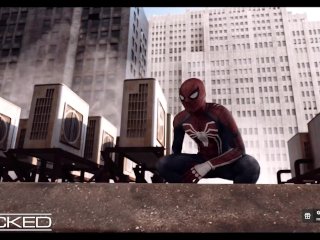 SPIDEYPOOL - Big Tittied Mary Jane Rides Deadpool's Cock - Wicked screenshot number 0
