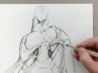 manga, teen, muscular hands, solo male