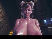 Preview 1 of Chun-Li lets you win so she can drain your cock